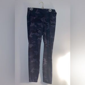 Activology camouflage leggings. Size small